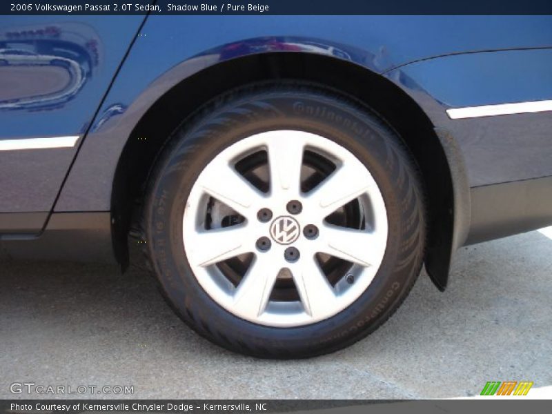 Shadow Blue / Pure Beige 2006 Volkswagen Passat 2.0T Sedan