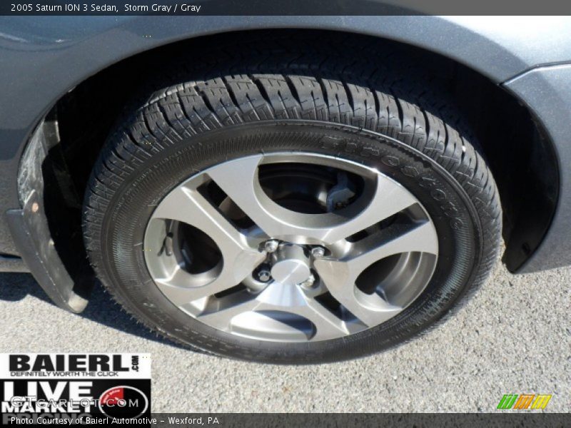 Storm Gray / Gray 2005 Saturn ION 3 Sedan