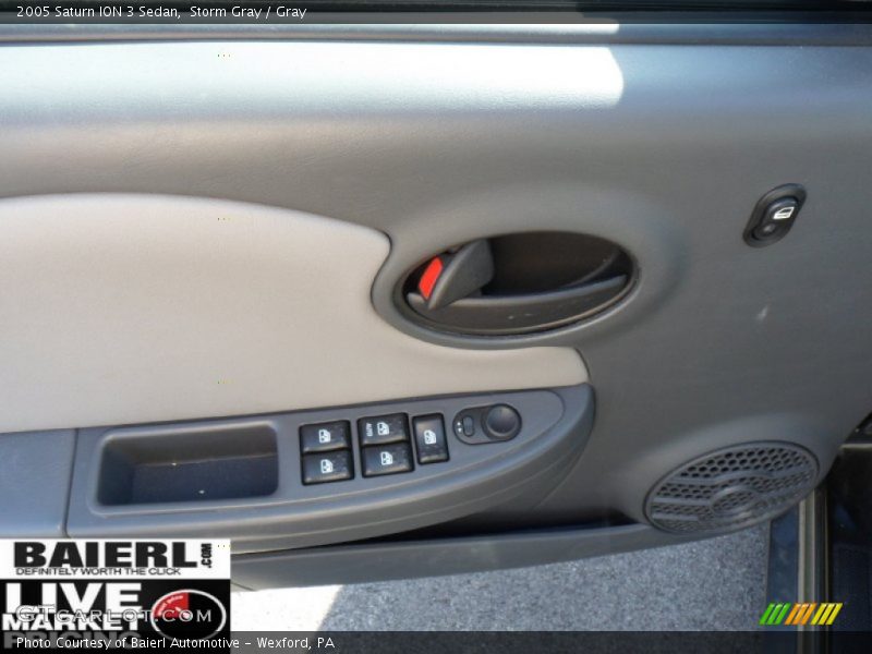 Storm Gray / Gray 2005 Saturn ION 3 Sedan