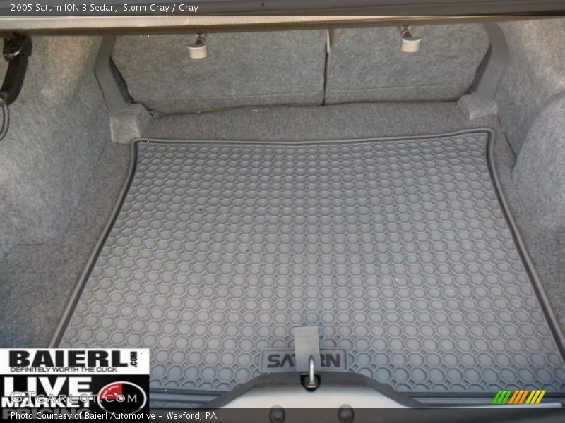 Storm Gray / Gray 2005 Saturn ION 3 Sedan