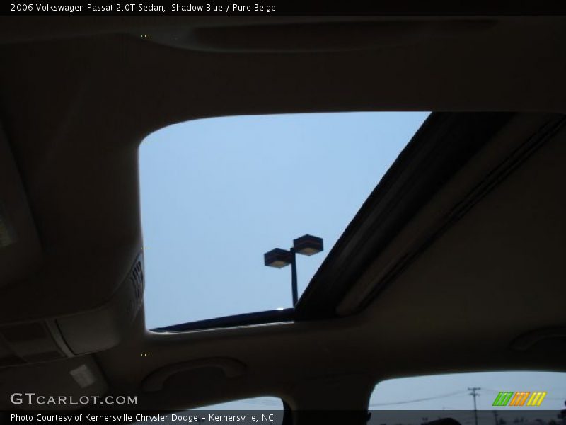 Shadow Blue / Pure Beige 2006 Volkswagen Passat 2.0T Sedan