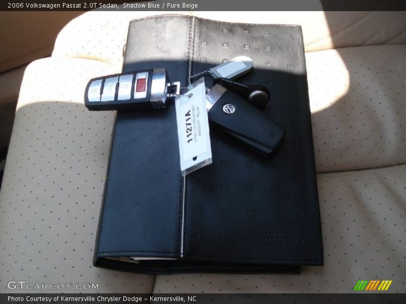 Shadow Blue / Pure Beige 2006 Volkswagen Passat 2.0T Sedan
