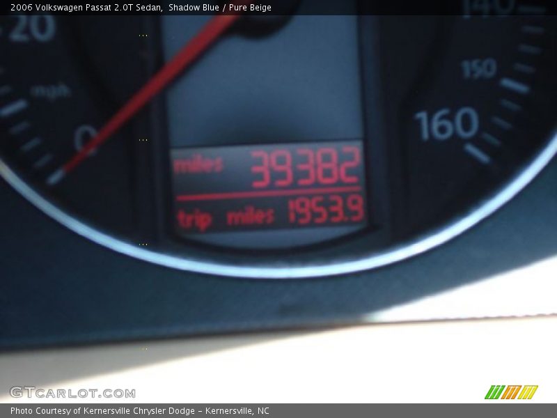 Shadow Blue / Pure Beige 2006 Volkswagen Passat 2.0T Sedan