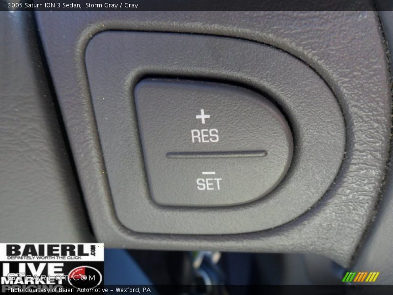 Storm Gray / Gray 2005 Saturn ION 3 Sedan