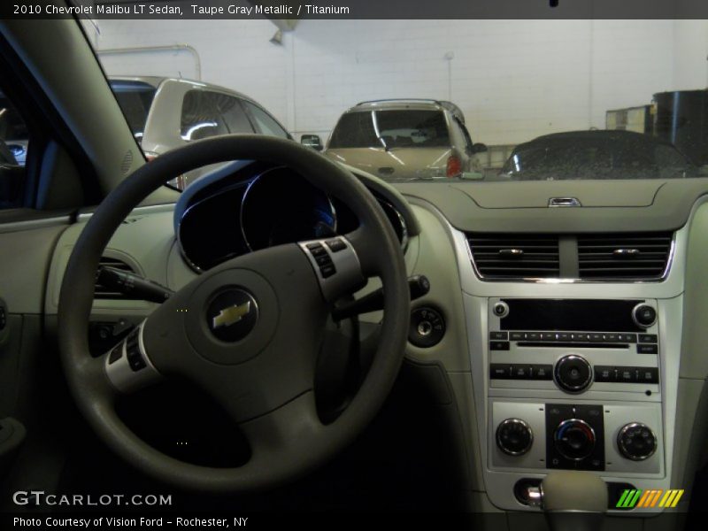 Taupe Gray Metallic / Titanium 2010 Chevrolet Malibu LT Sedan