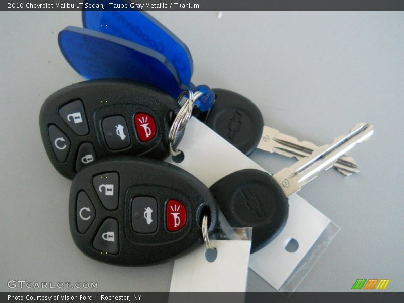 Taupe Gray Metallic / Titanium 2010 Chevrolet Malibu LT Sedan