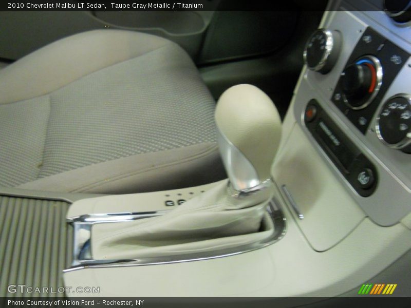 Taupe Gray Metallic / Titanium 2010 Chevrolet Malibu LT Sedan