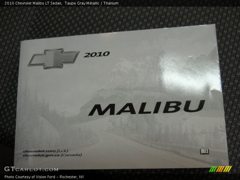 Taupe Gray Metallic / Titanium 2010 Chevrolet Malibu LT Sedan