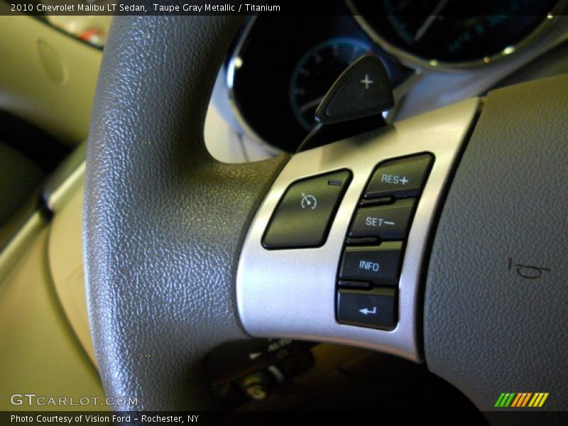 Taupe Gray Metallic / Titanium 2010 Chevrolet Malibu LT Sedan