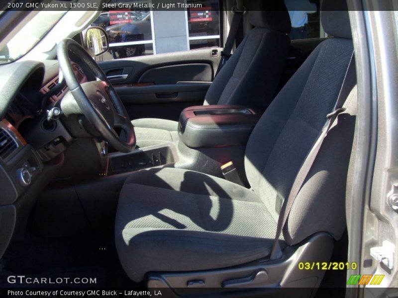 Steel Gray Metallic / Light Titanium 2007 GMC Yukon XL 1500 SLE