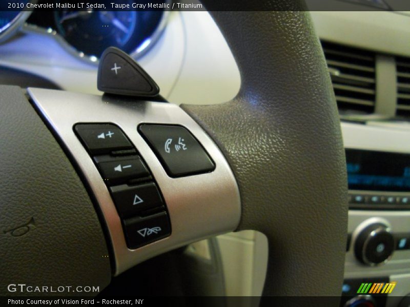 Taupe Gray Metallic / Titanium 2010 Chevrolet Malibu LT Sedan