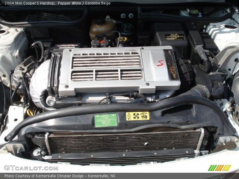 Pepper White / Cordoba Beige 2004 Mini Cooper S Hardtop