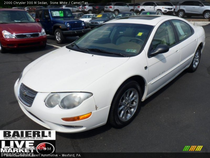 Stone White / Camel/Tan 2000 Chrysler 300 M Sedan