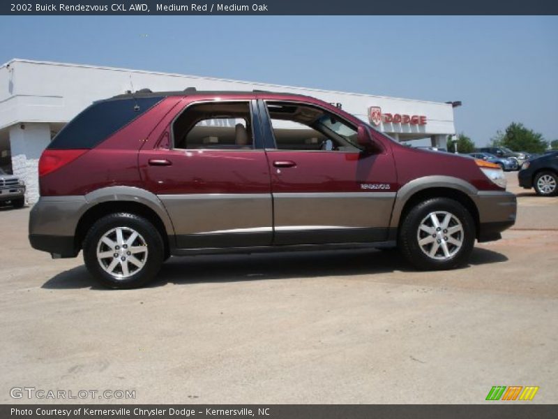 Medium Red / Medium Oak 2002 Buick Rendezvous CXL AWD