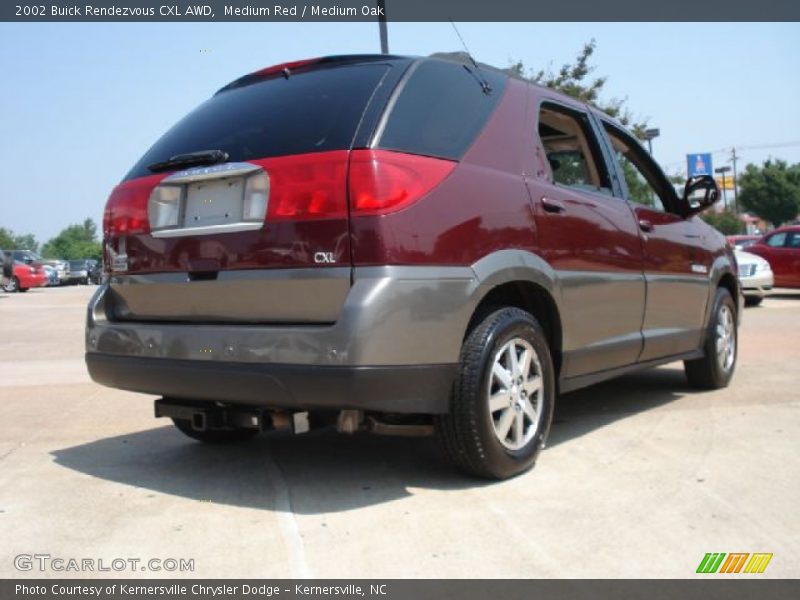 Medium Red / Medium Oak 2002 Buick Rendezvous CXL AWD