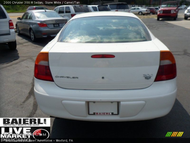 Stone White / Camel/Tan 2000 Chrysler 300 M Sedan