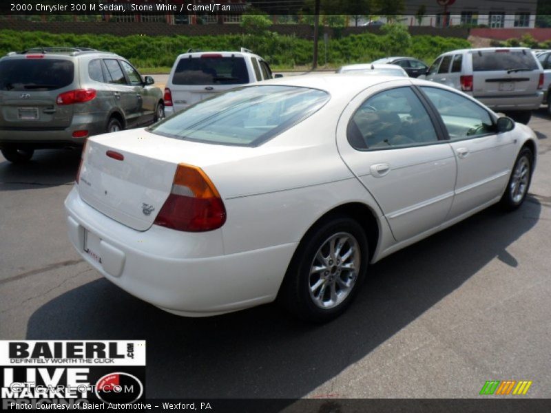 Stone White / Camel/Tan 2000 Chrysler 300 M Sedan