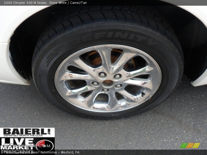 Stone White / Camel/Tan 2000 Chrysler 300 M Sedan
