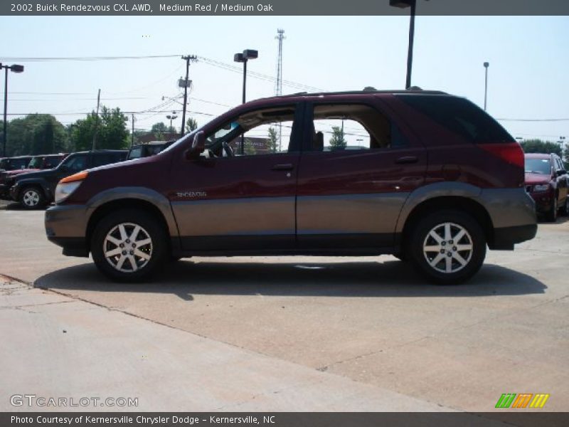 Medium Red / Medium Oak 2002 Buick Rendezvous CXL AWD