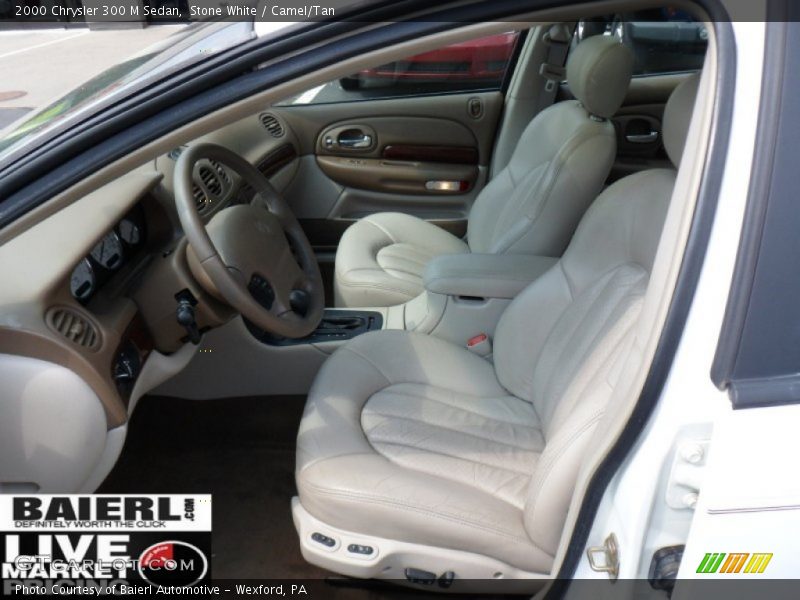 Stone White / Camel/Tan 2000 Chrysler 300 M Sedan