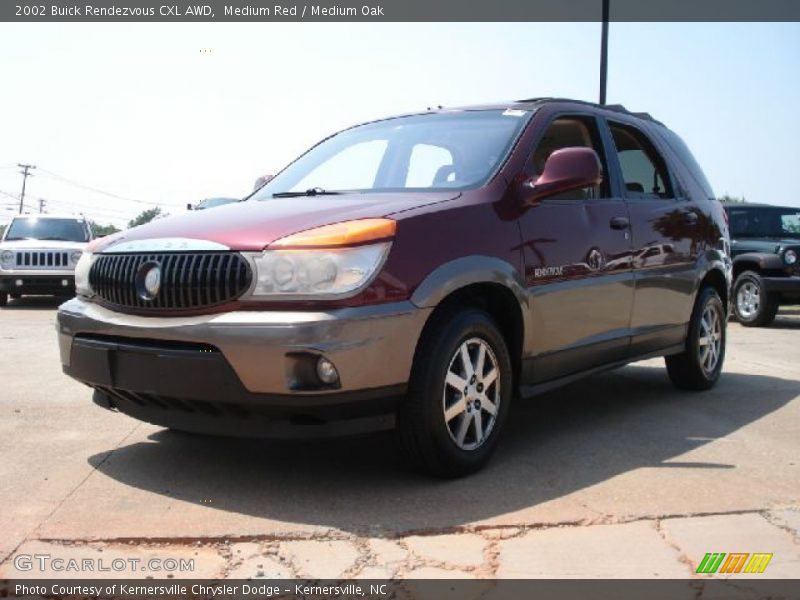 Medium Red / Medium Oak 2002 Buick Rendezvous CXL AWD