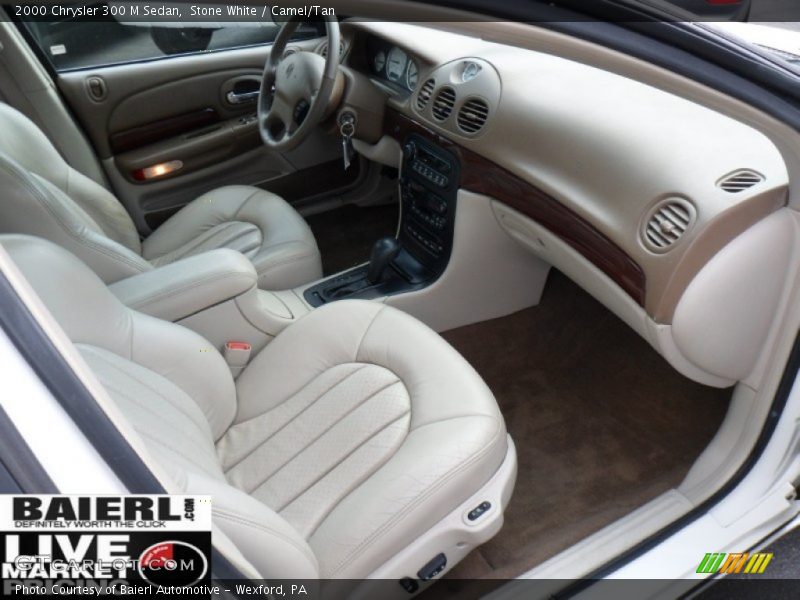 Stone White / Camel/Tan 2000 Chrysler 300 M Sedan