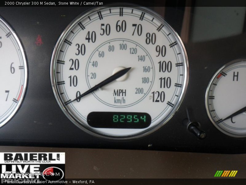 Stone White / Camel/Tan 2000 Chrysler 300 M Sedan