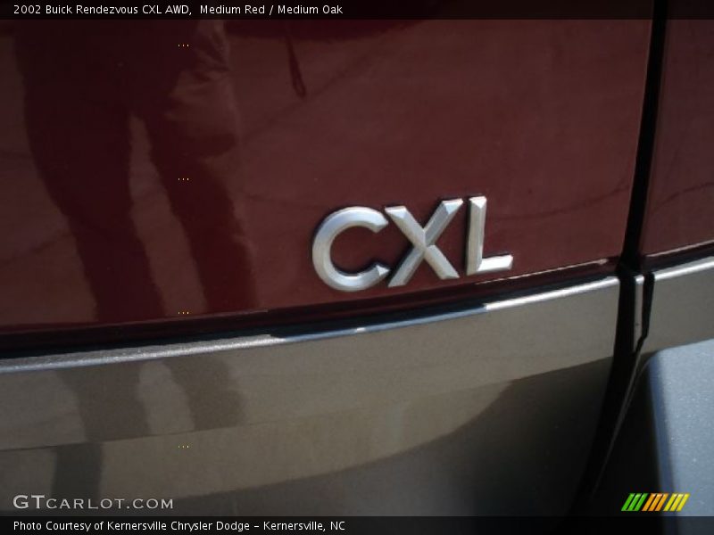 Medium Red / Medium Oak 2002 Buick Rendezvous CXL AWD