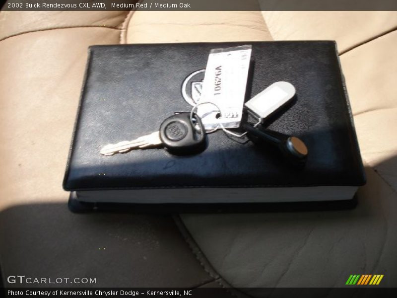 Medium Red / Medium Oak 2002 Buick Rendezvous CXL AWD
