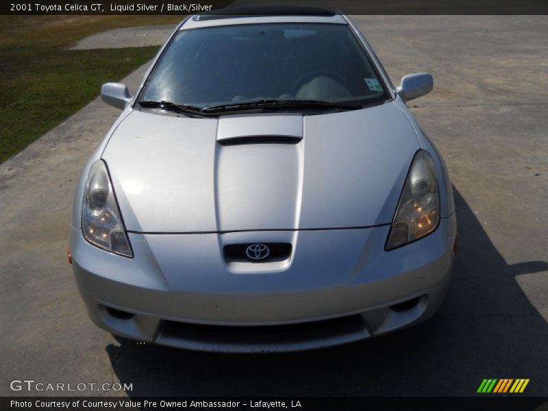 Liquid Silver / Black/Silver 2001 Toyota Celica GT