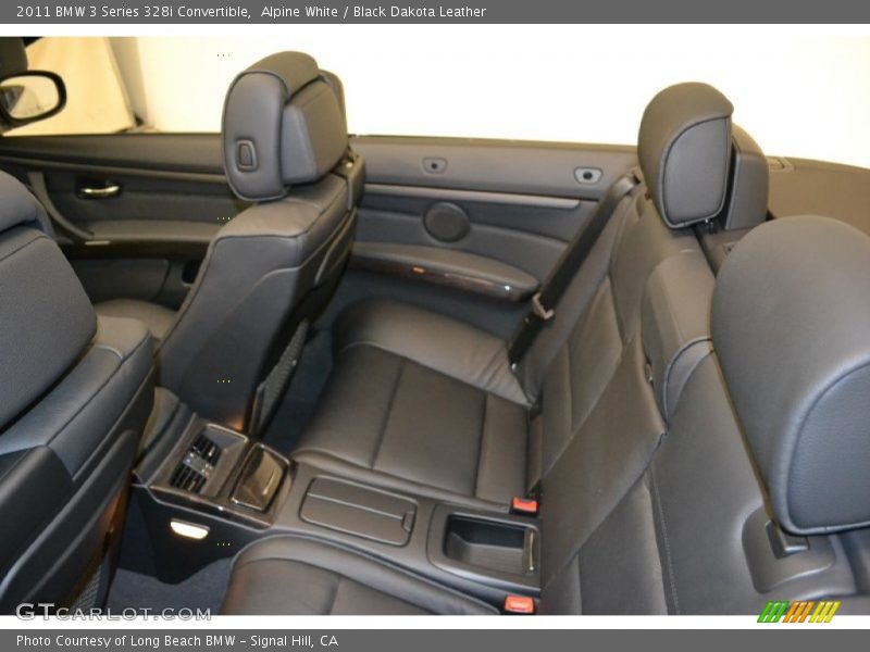  2011 3 Series 328i Convertible Black Dakota Leather Interior