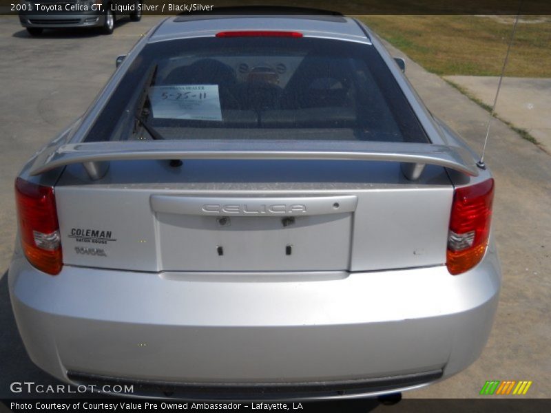 Liquid Silver / Black/Silver 2001 Toyota Celica GT
