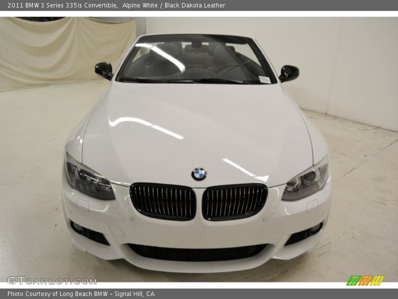 Alpine White / Black Dakota Leather 2011 BMW 3 Series 335is Convertible