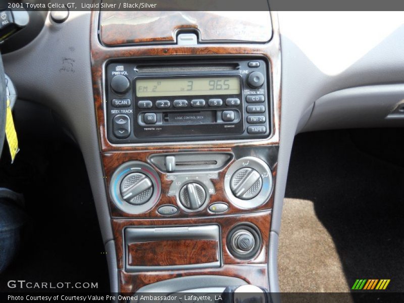 Controls of 2001 Celica GT