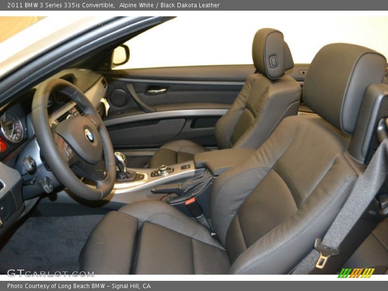  2011 3 Series 335is Convertible Black Dakota Leather Interior