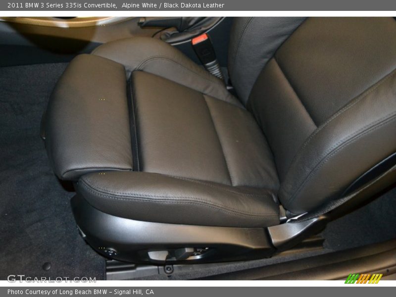 Alpine White / Black Dakota Leather 2011 BMW 3 Series 335is Convertible