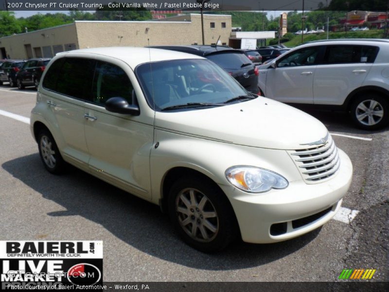Cool Vanilla White / Pastel Pebble Beige 2007 Chrysler PT Cruiser Touring