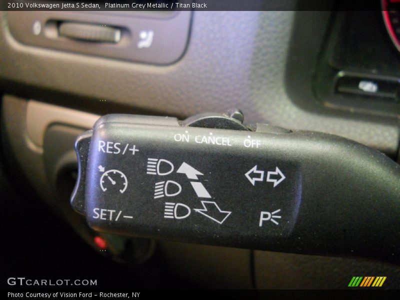 Platinum Grey Metallic / Titan Black 2010 Volkswagen Jetta S Sedan