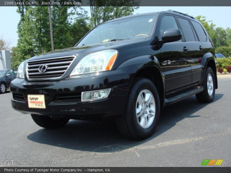 Black Onyx / Dark Gray 2006 Lexus GX 470
