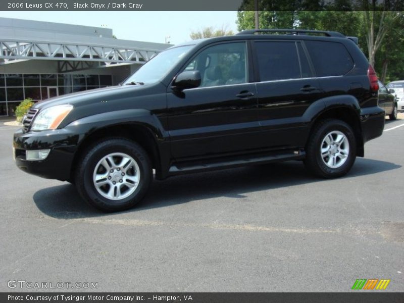 Black Onyx / Dark Gray 2006 Lexus GX 470