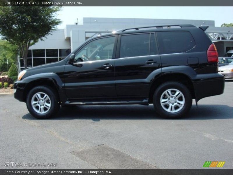 Black Onyx / Dark Gray 2006 Lexus GX 470