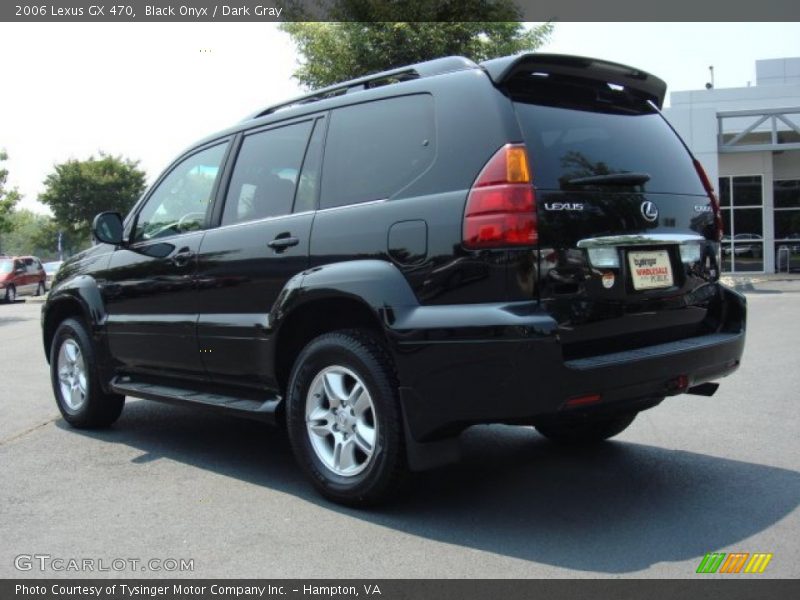 Black Onyx / Dark Gray 2006 Lexus GX 470