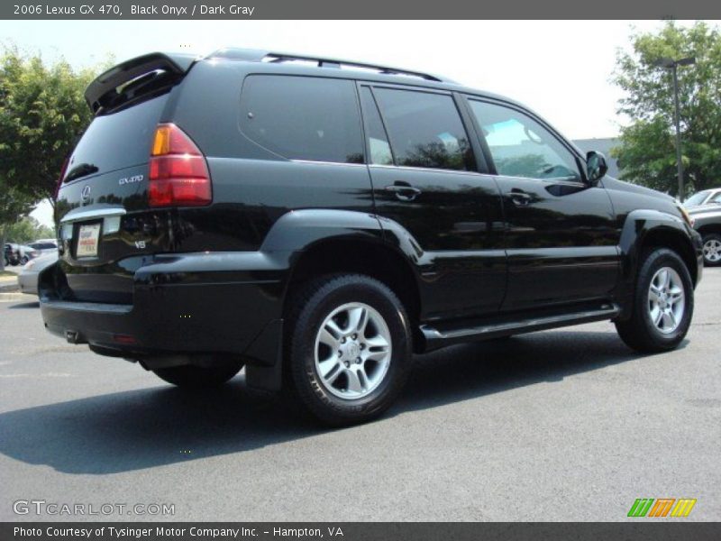 Black Onyx / Dark Gray 2006 Lexus GX 470
