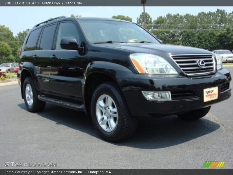 Black Onyx / Dark Gray 2006 Lexus GX 470