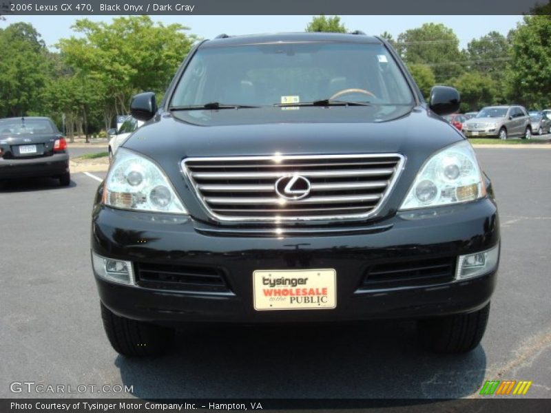 Black Onyx / Dark Gray 2006 Lexus GX 470