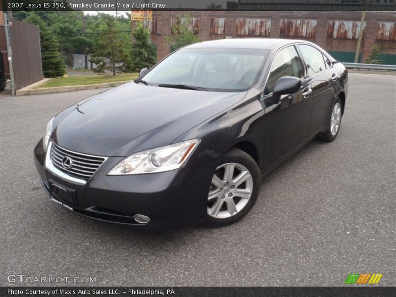 Smokey Granite Mica / Light Gray 2007 Lexus ES 350