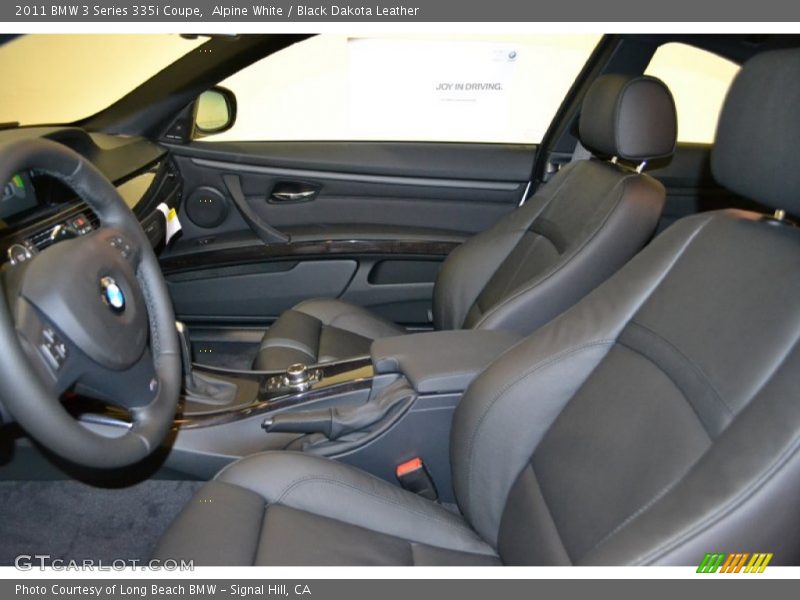  2011 3 Series 335i Coupe Black Dakota Leather Interior
