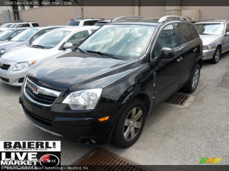 Black Onyx / Gray 2008 Saturn VUE XR