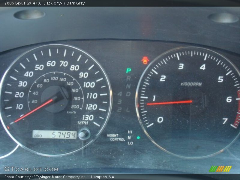 Black Onyx / Dark Gray 2006 Lexus GX 470