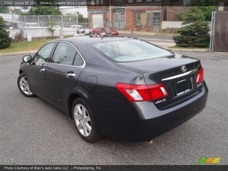 Smokey Granite Mica / Light Gray 2007 Lexus ES 350